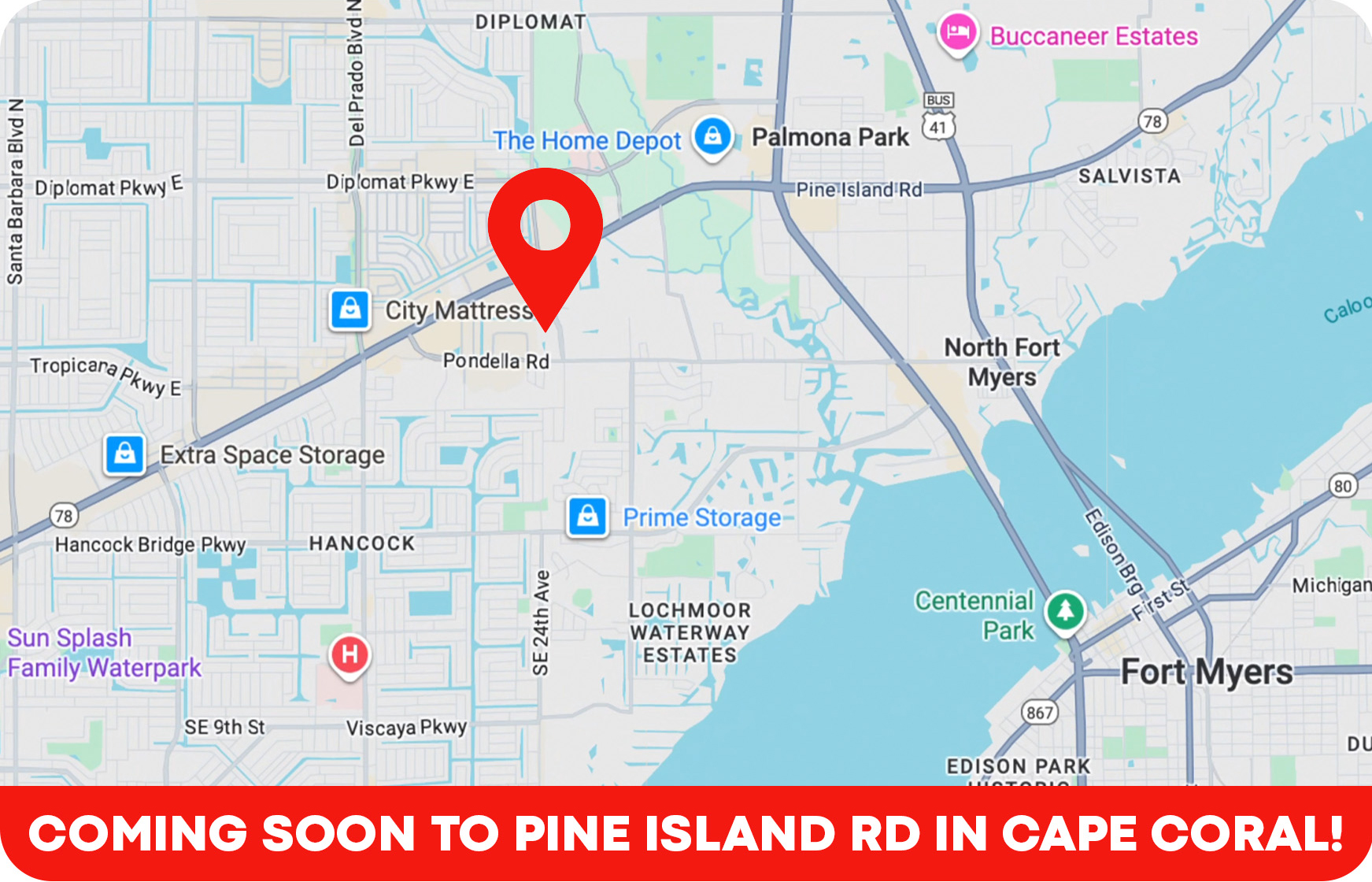 Coming soon to Pine Island Road in Cape Coral